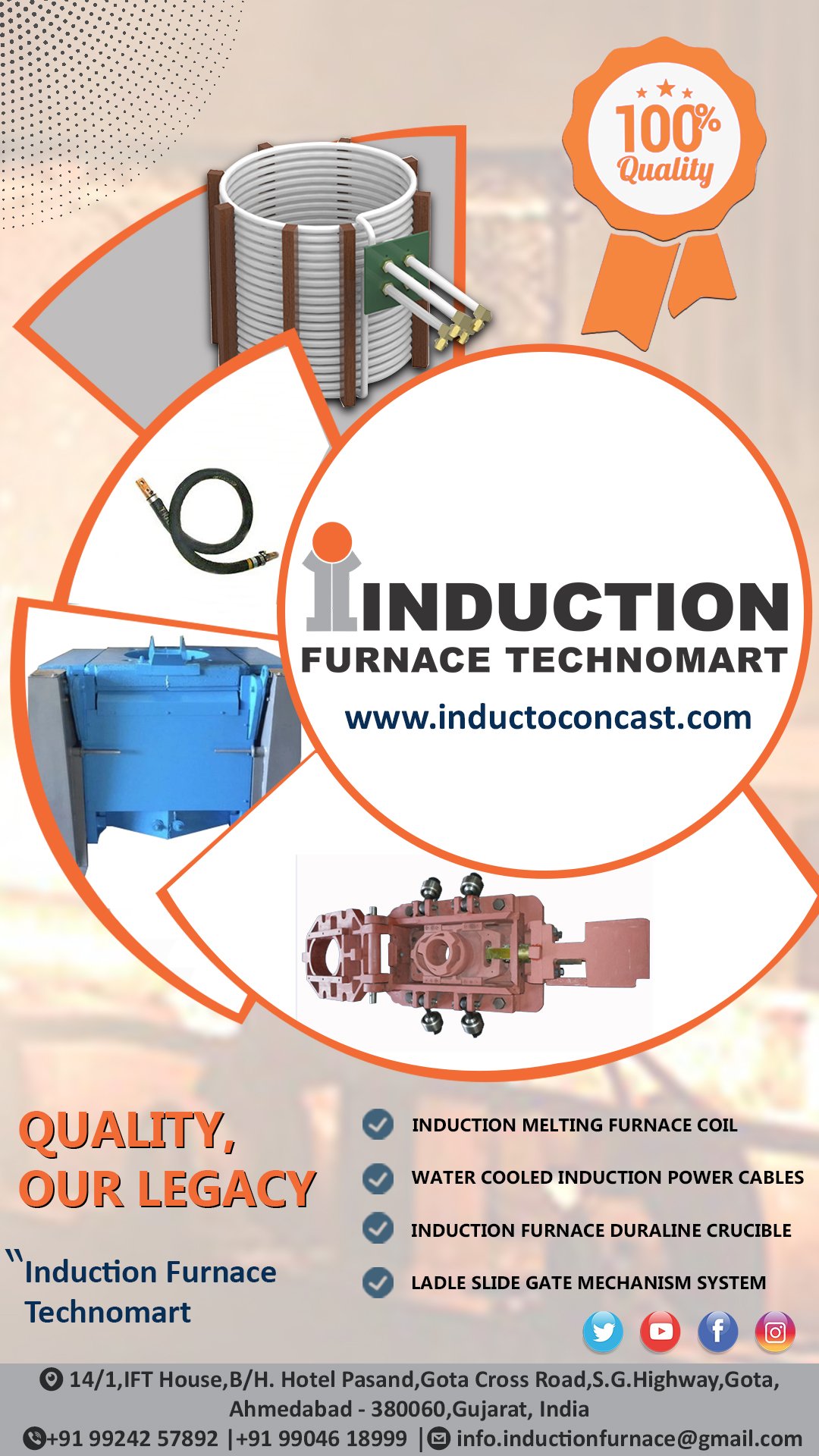 inducto furnace Parts Events